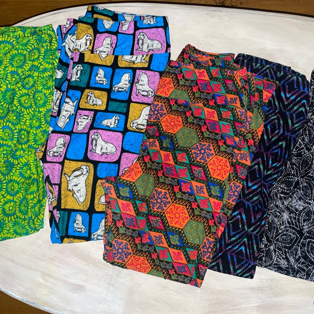 5 pair LulaRoe leggings